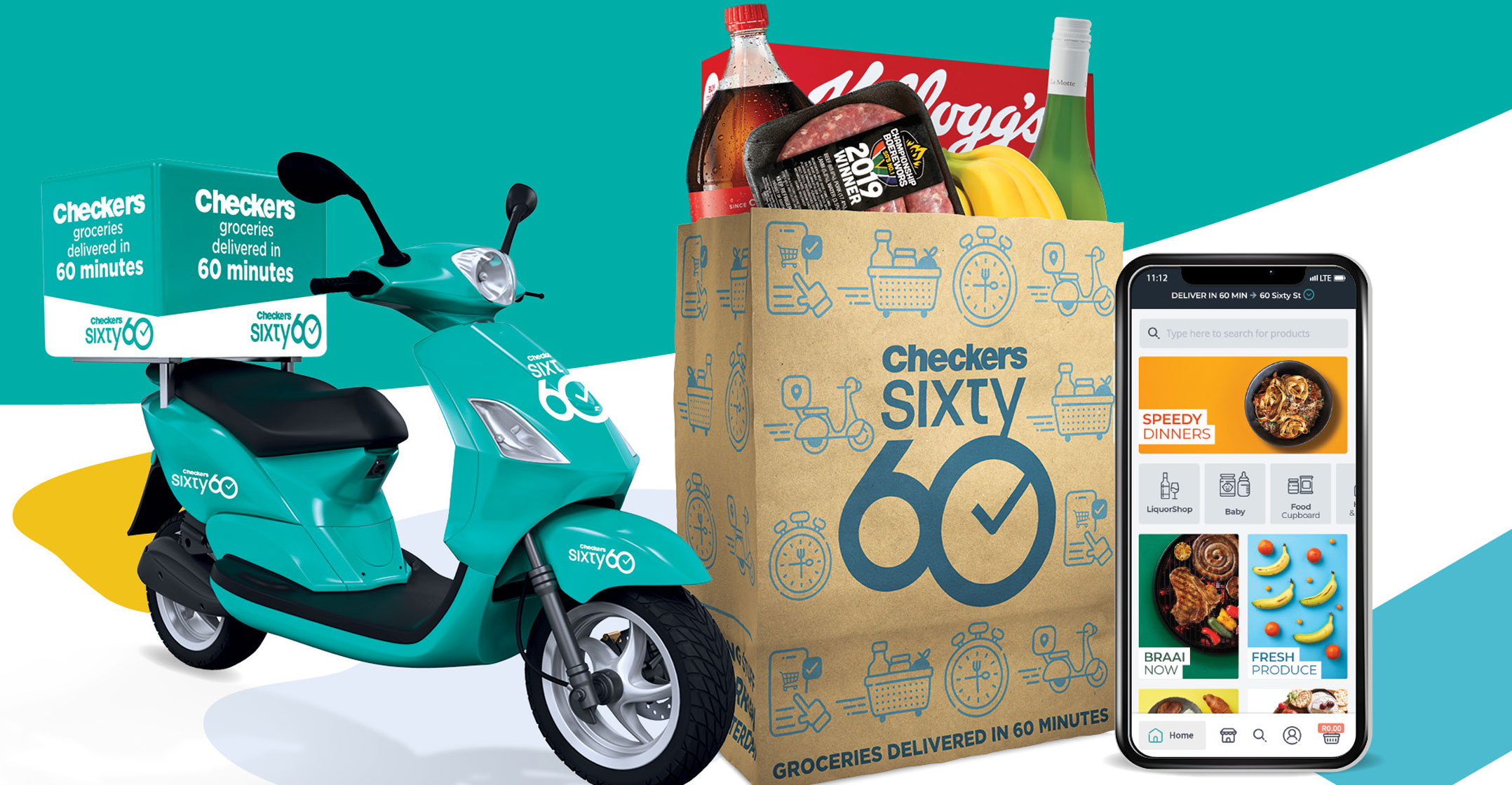 Checkers sixty60 delivery driver